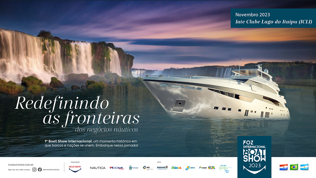 Foz do Iguaçu vai sediar a primeira edição do Foz Internacional Boat Show